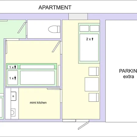 1 Star Apartment *